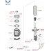 MOBIS FRONT SHOCK ABSORBERS HYUNDAI KONA 2017-20